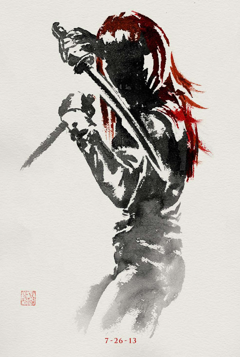 Illustration for article titled Check out these beautifully artsy Japanese posters from The Wolverine